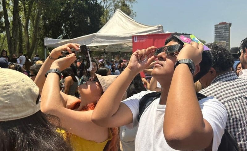  ASÍ SE VIO EL ECLIPSE EN MÉXICO