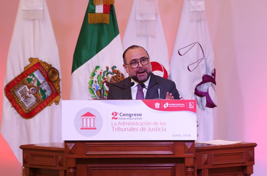  Sodi Cuellar inauguró congreso sobre  administración de tribunales