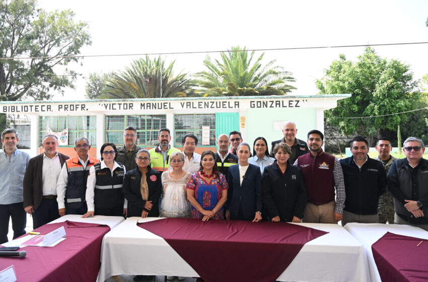  PRESIDENTA Y GOBERNADORA AGILIZAN AYUDA A POBLACIÓN DE NEZAHUALCÓYOTL