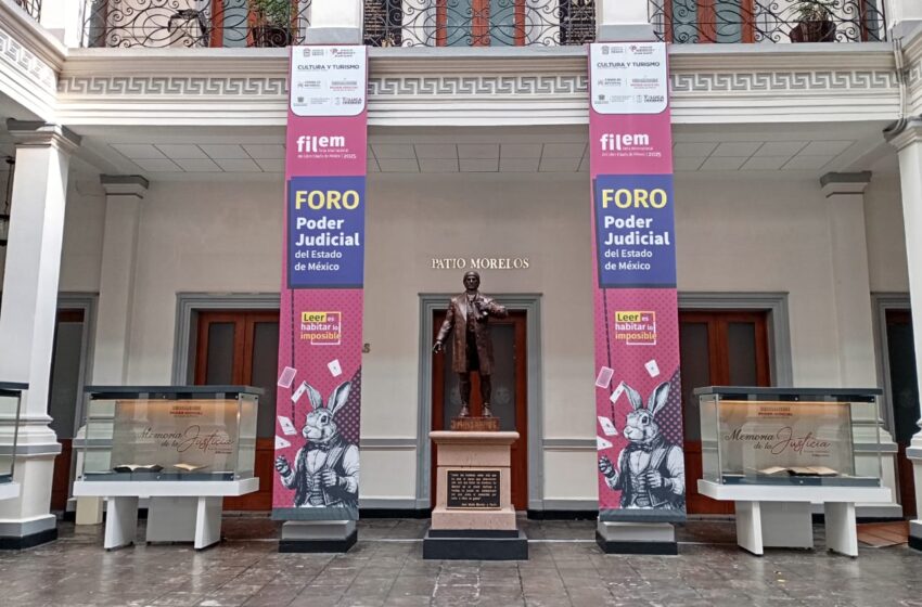  PODER JUDICIAL DEL ESTADO DE MÉXICO PRESENTE EN LA FILEM  