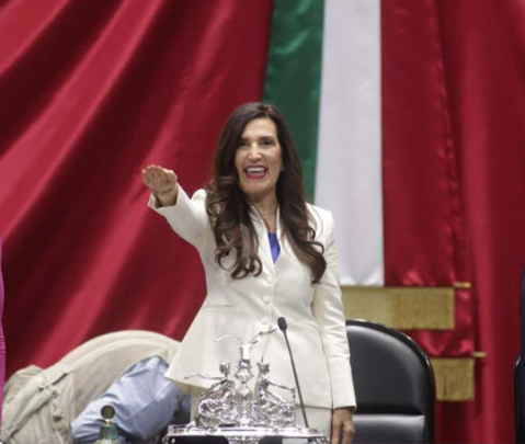  KENIA LÓPEZ RABADÁN PROTESTA COMO PRESIDENTA DE LA CÁMARA DE DIPUTADOS